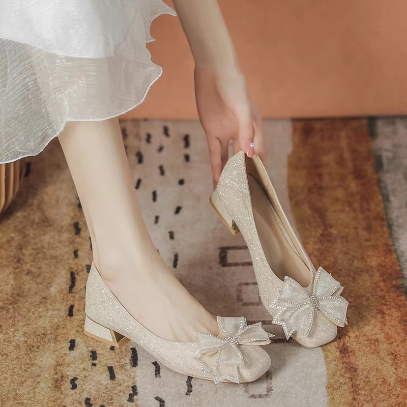 Women'S Fashion Loafers - ผู้หญิง 2025 ใหม่สไตล์ฤดูใบไม้ร่วงEvening Soft Sole Low
