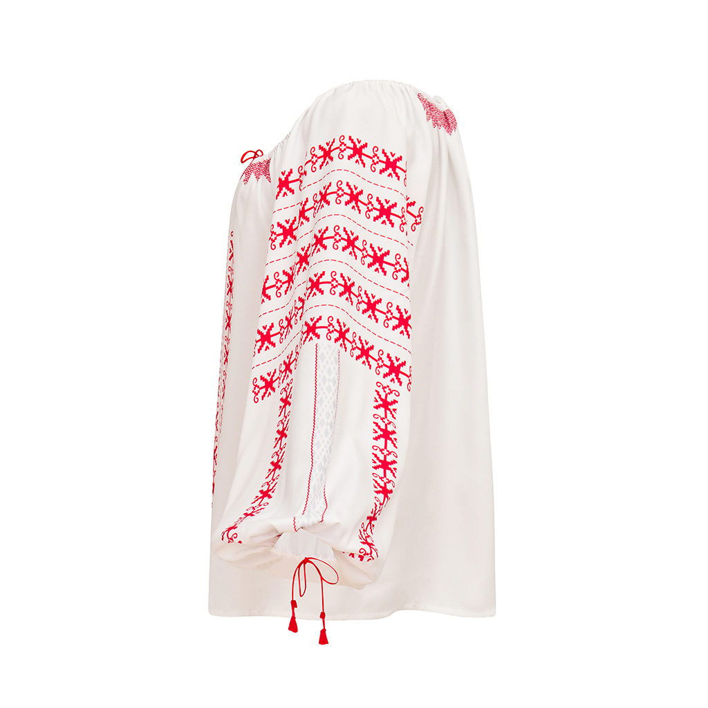 มาริออน เรเวนวูดคอสเพลย์เครื่อ - Puff Sleeve Blouse บทวิจารณ์และราคา