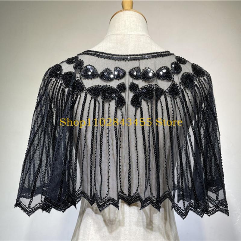 49MC ผ้าคลุมไหล่เลื่อมเลื่อม G - Women'S Fashion Roaring 20S บทวิจารณ์และราคา