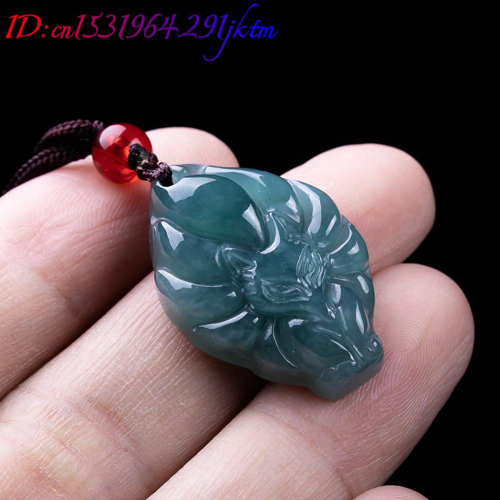หยกพม่าธรรมชาติจี้รูปสุนัขจิ้ง - Women'S Fashion Gifts บทวิจารณ์และราคา