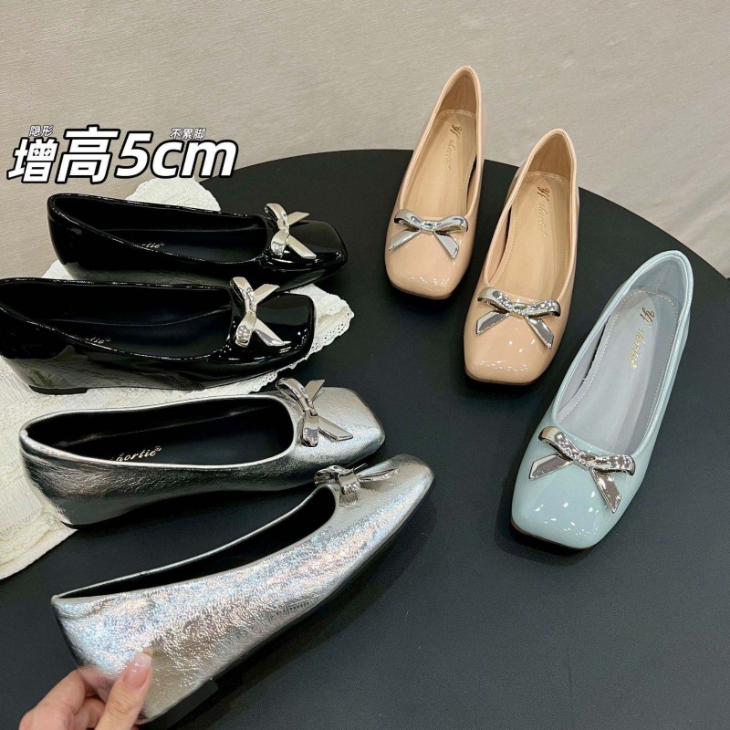 รองเท้าส้นเตี้ยทรงโบว์สไตล์อาร - Women'S Fashion Loafers บทวิจารณ์และราคา