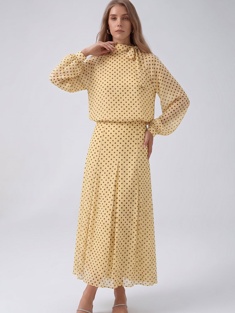 ชุดเซ็ต 2 ชิ้น เสื้อแขนพองลายจ - Puff Sleeve Blouse บทวิจารณ์และราคา
