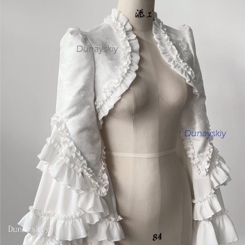 ชุดปาร์ตี้สไตล์โกธิค แวมไพร์ โ - Puff Sleeve Blouse บทวิจารณ์และราคา