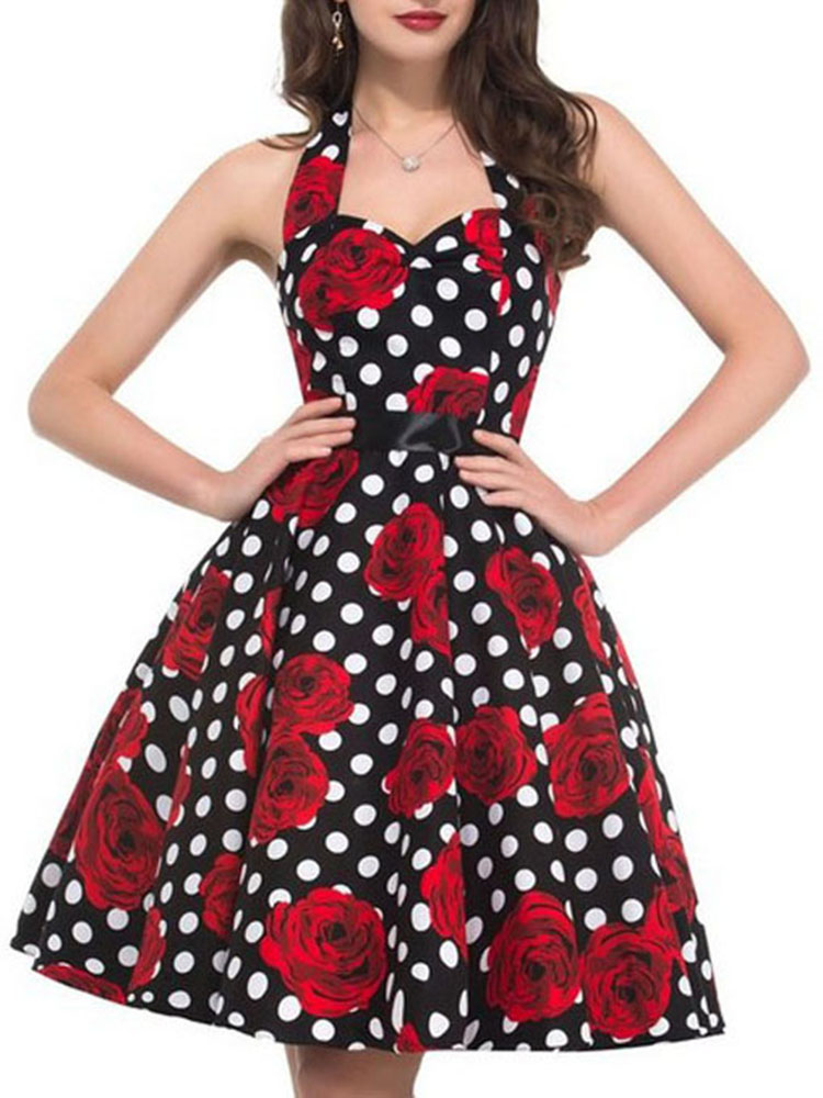 ผู้หญิงฤดูร้อนPolka Dot Vintag - Women'S Fashion From The 60S บทวิจารณ์และราคา