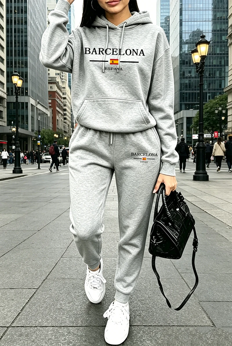 ชุดวอร์มแฟชั่นผู้หญิง พิมพ์ลาย - Women'S Fashion Hoodie บทวิจารณ์และราคา