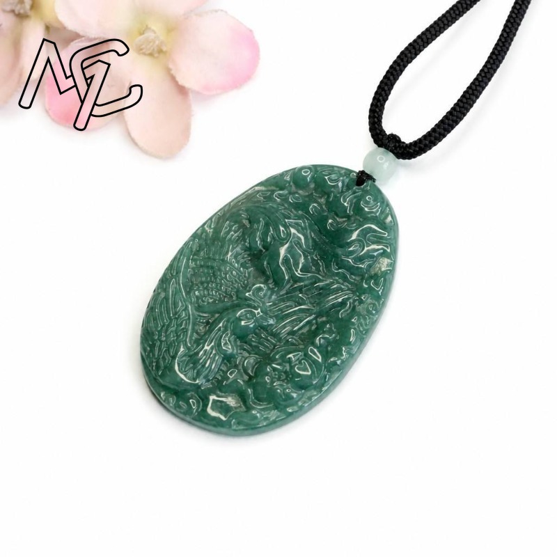 จี้สร้อยคอหยกมรกตธรรมชาติแท้ ร - Women'S Fashion Gifts บทวิจารณ์และราคา