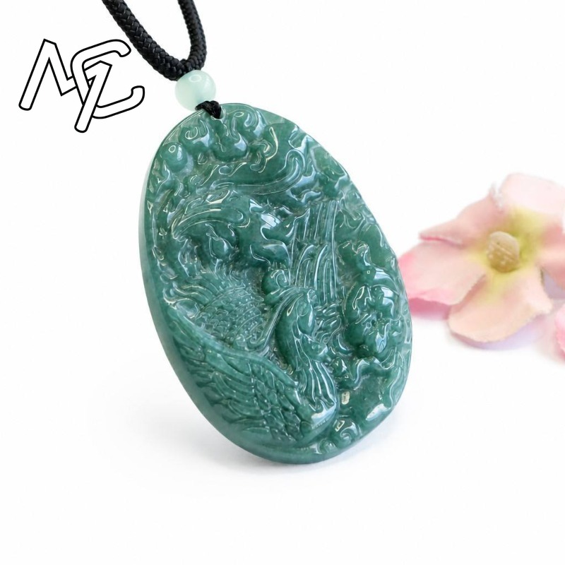 จี้สร้อยคอหยกมรกตธรรมชาติแท้ ร - Women'S Fashion Gifts บทวิจารณ์และราคา